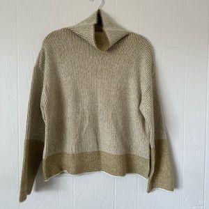 Calvin Klein Striped Turtleneck